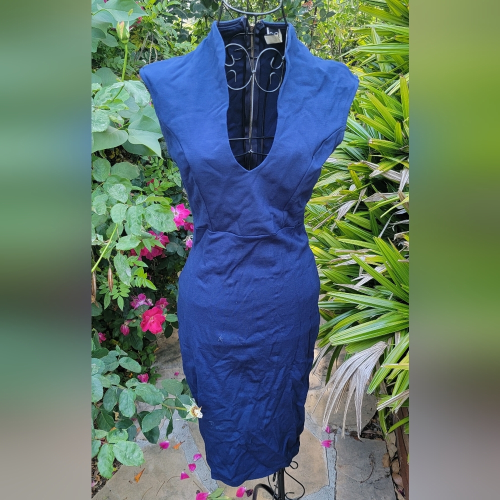 Navy Bodycon Dress